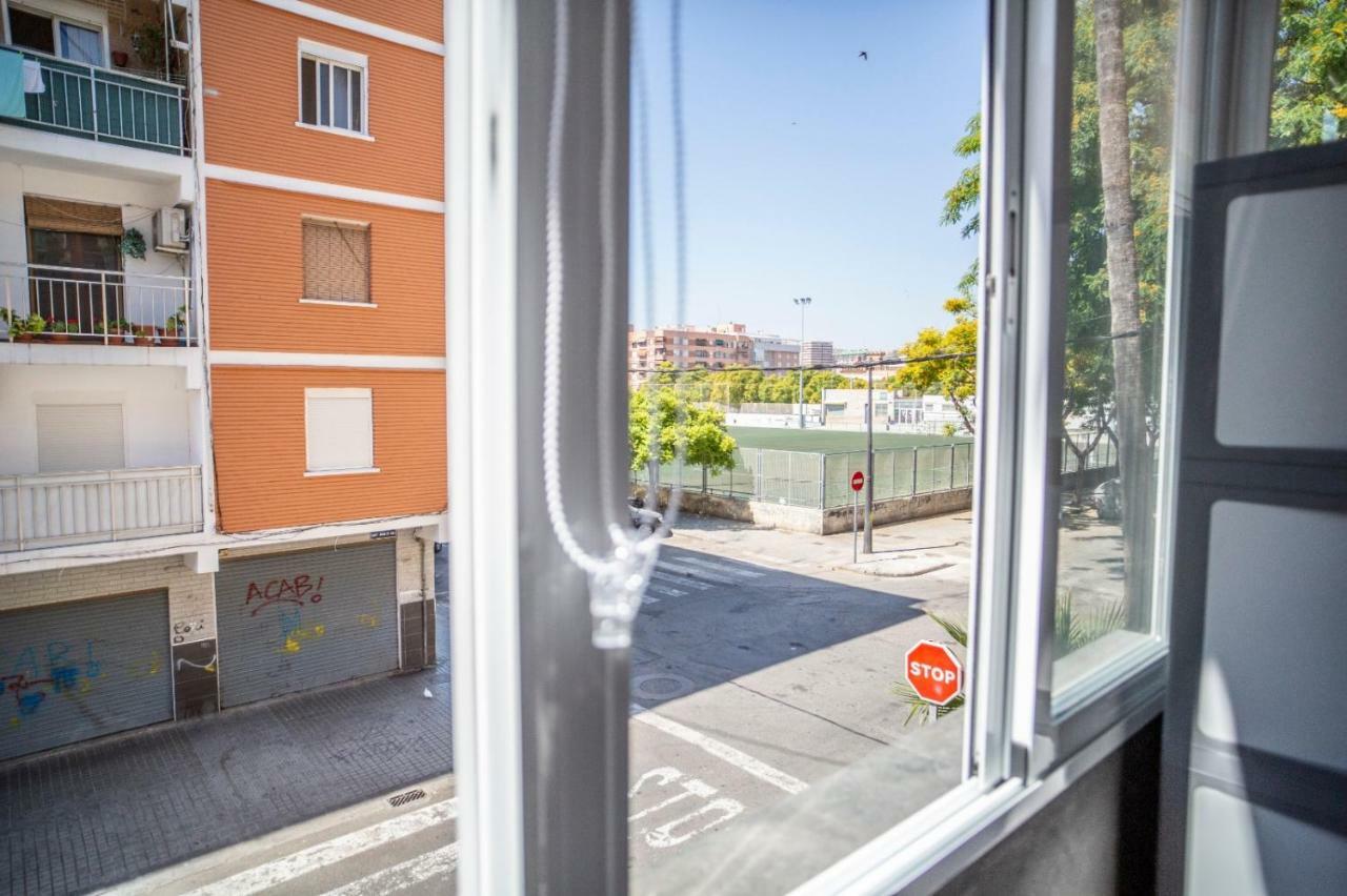 Апартаменты Piso De Diseno A 5 Min Andando De La Playa Валенсия Экстерьер фото